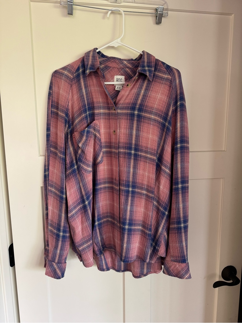 Urban Outfitters BDG Keanu Flannel Button-Down Shirt